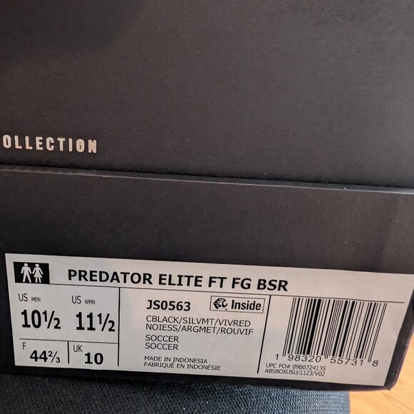 Adidas Predator Elite men's soccer cleats